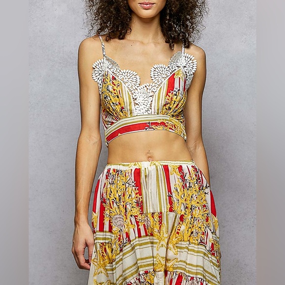 Stripe Pattern 2-Piece Set - Picture 2 of 7